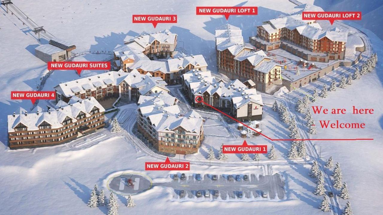 Redco №1 Apartament Gondola Lift Daire Gudauri Dış mekan fotoğraf